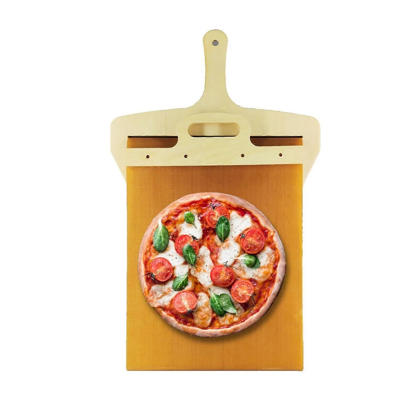 Sliding Pizza Peel - Paddle with Handle for Perfect Transfers V1263-JX-3462