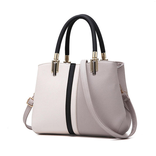 Women's PU Leather Tote Bag Large Capacity Waterproof Handbag V1263-JX-3468