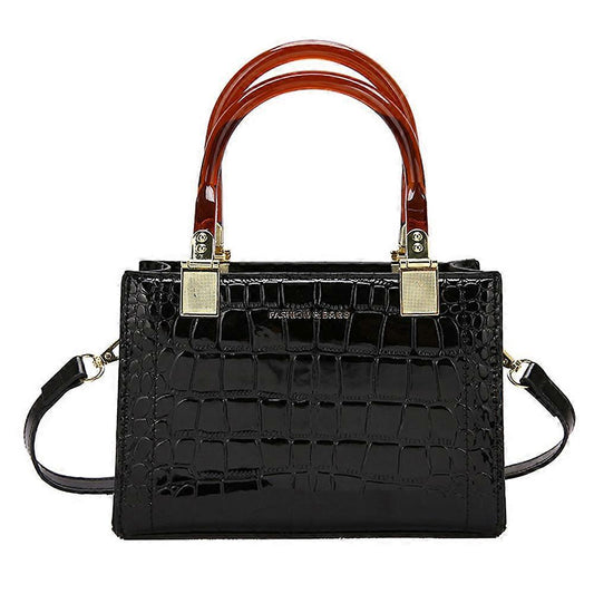 Women's Retro PU Leather Messenger Bag Fashion Tote Bag V1263-JX-3472