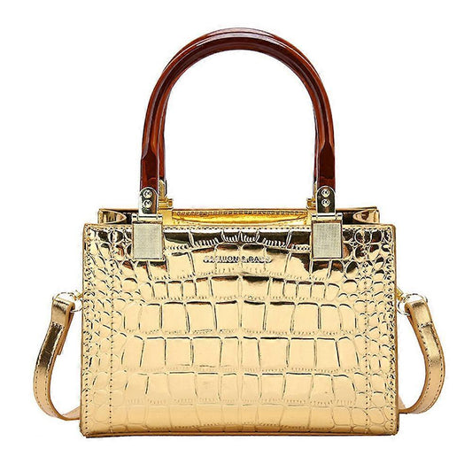 Women's Retro PU Leather Messenger Bag Fashion Tote Bag V1263-JX-3473