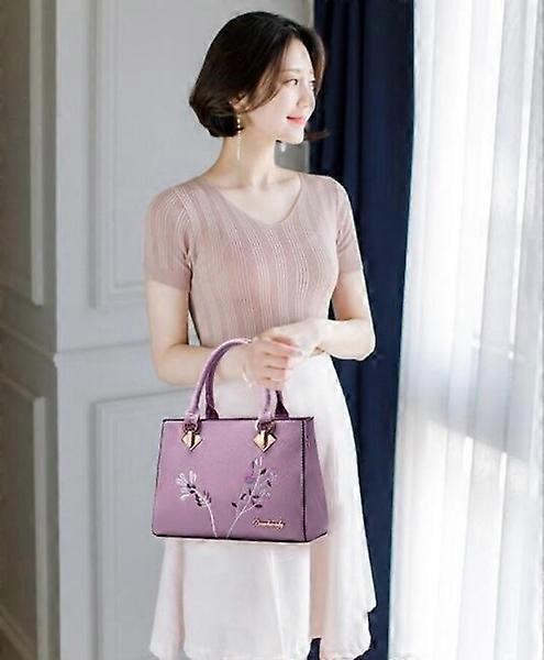 Women's PU Leather Shoulder Bag Tote Bag Ladies Handbag V1263-JX-3486
