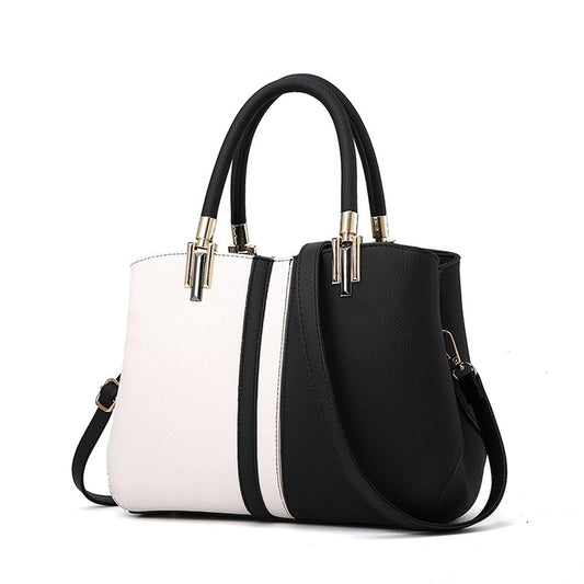 Women's PU Leather Tote Bag Large Capacity Waterproof Handbag V1263-JX-3488