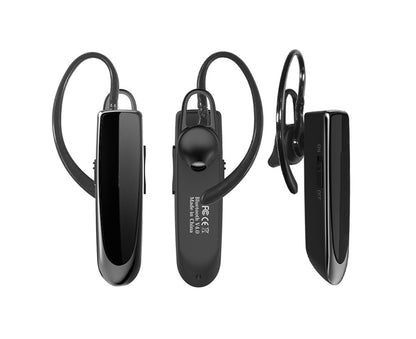 Bluetooth Earpiece - Wireless Handsfree - Noise Cancelling Driving Headset with 24 Hrs Battery V1263-JX-35