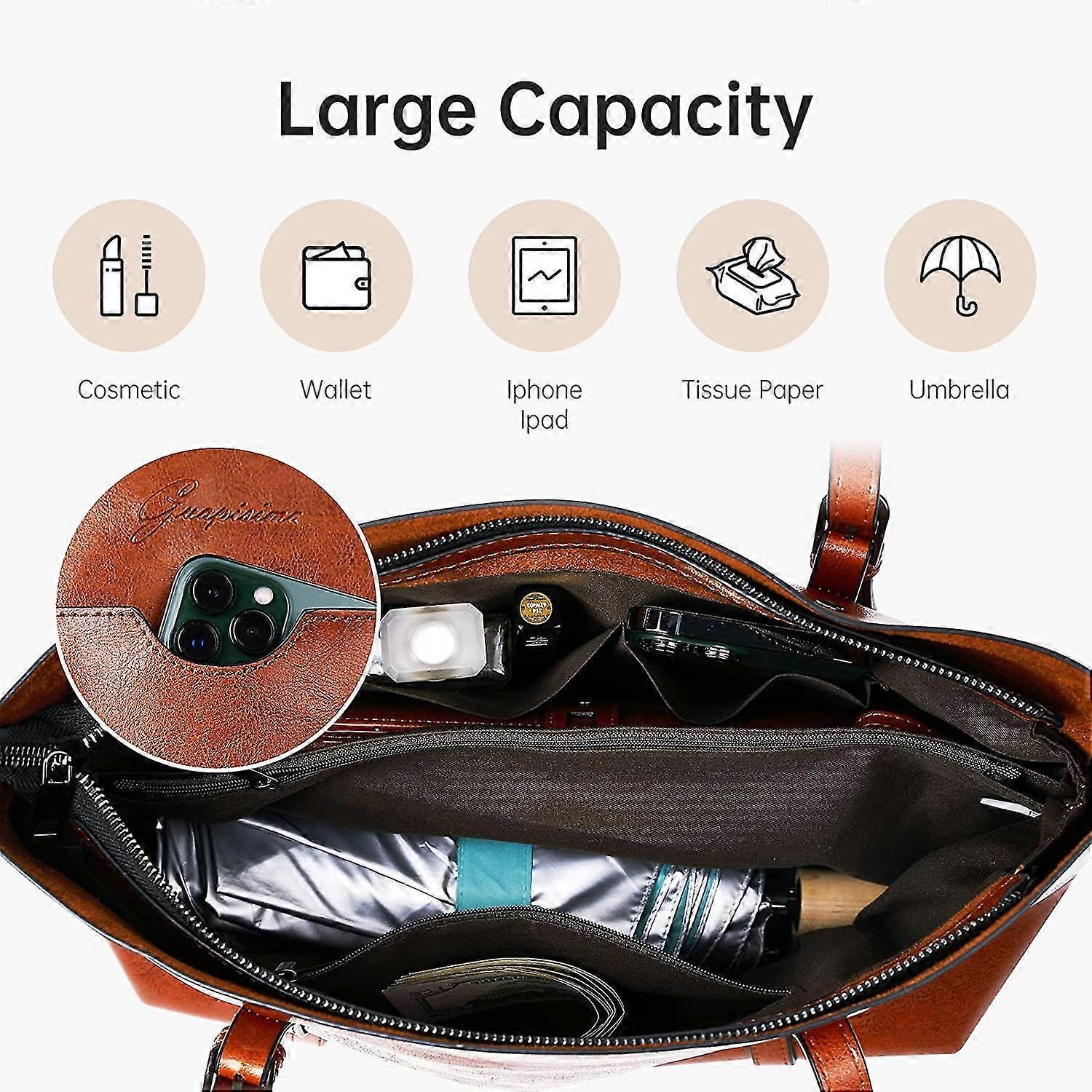 Ladies Large Shoulder Bag Tote Bag Casual Tote V1263-JX-3503