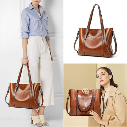 Ladies Large Shoulder Bag Tote Bag Casual Tote V1263-JX-3503