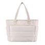 Lightweight Puffy Tote Bag for Women with Compartments Shoulder Bag V1263-JX-3509