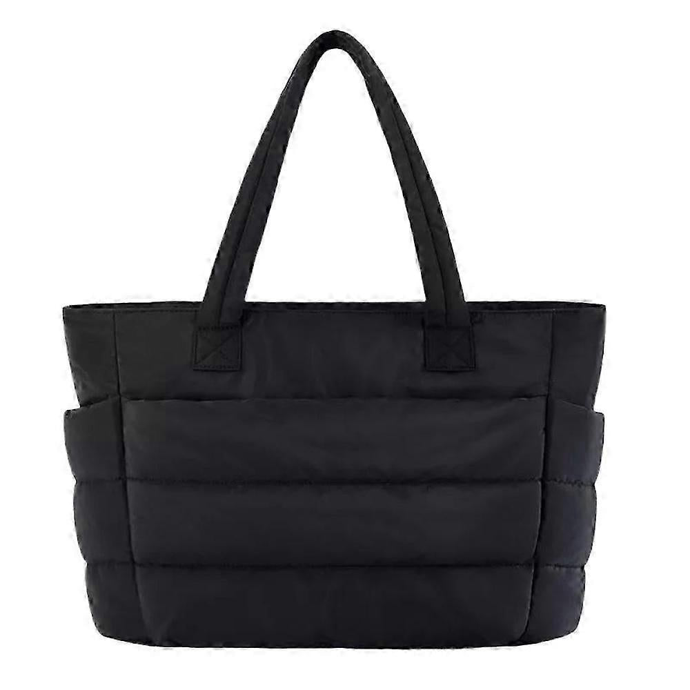 Lightweight Puffy Tote Bag for Women with Compartments Shoulder Bag V1263-JX-3510