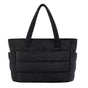 Lightweight Puffy Tote Bag for Women with Compartments Shoulder Bag V1263-JX-3510