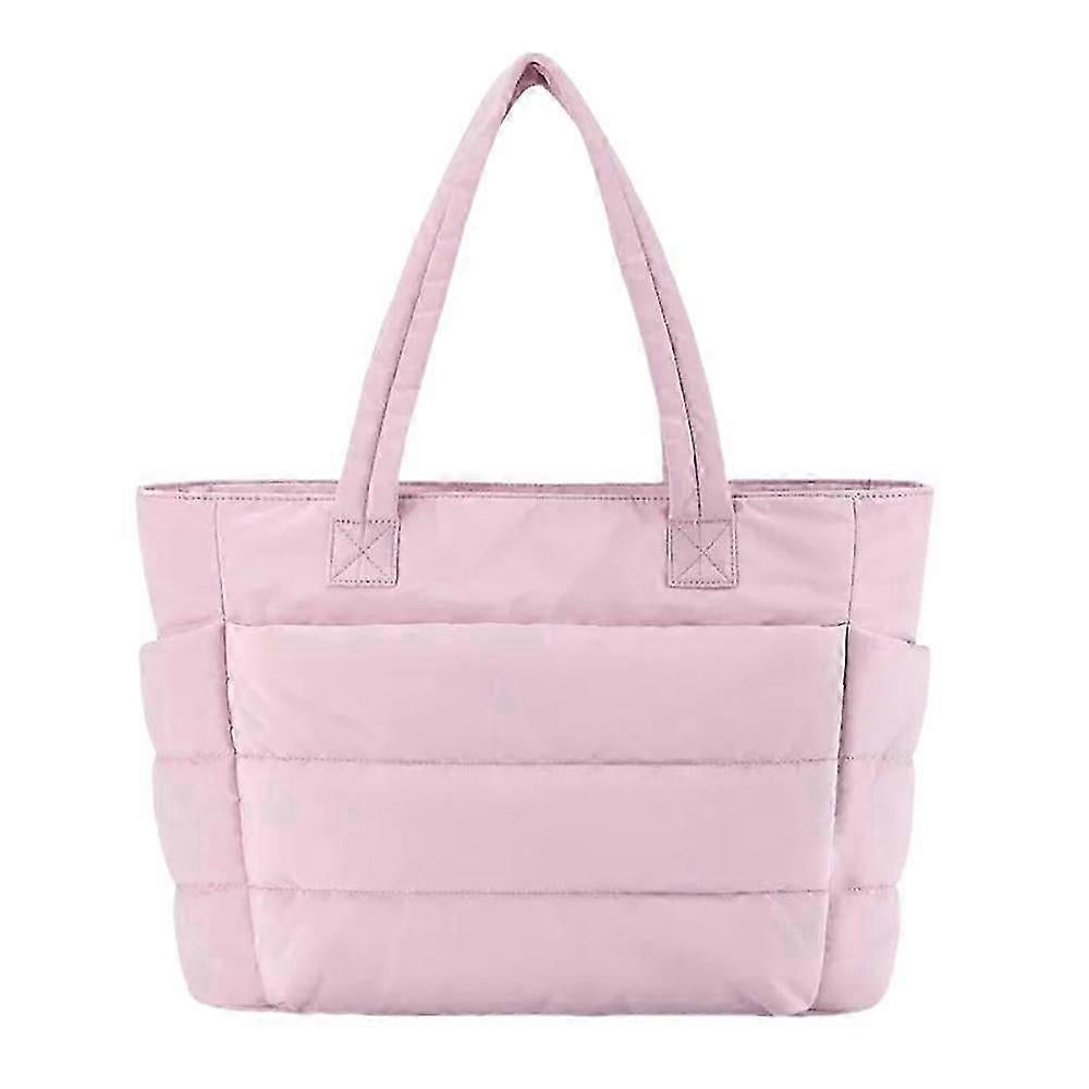 Lightweight Puffy Tote Bag for Women with Compartments Shoulder Bag V1263-JX-3511