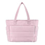 Lightweight Puffy Tote Bag for Women with Compartments Shoulder Bag V1263-JX-3511