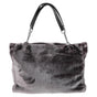 Women's Fuzzy Tote Bag Fluffy Plush Handbag Tote Purses V1263-JX-3519