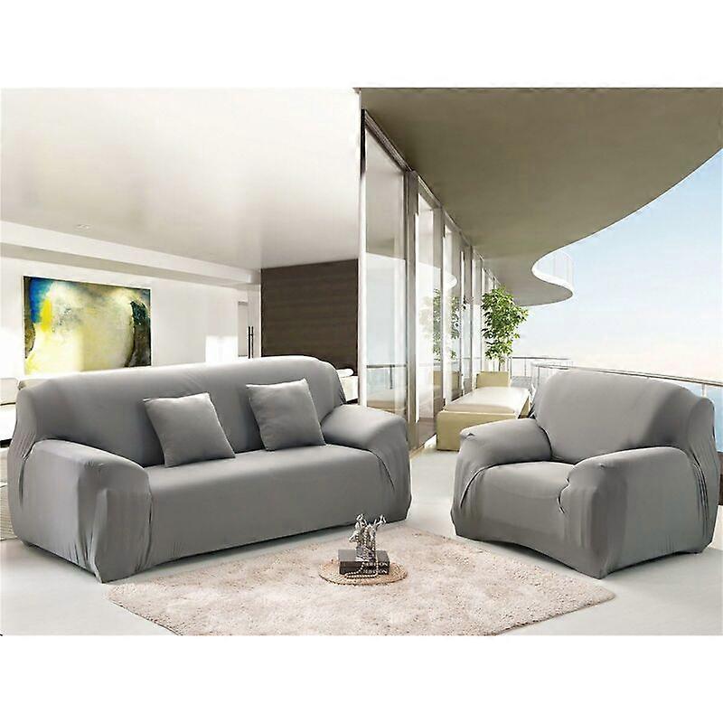 2 Seater Stretch Sofa Cover with Armrests 145-185cm V1263-JX-3529