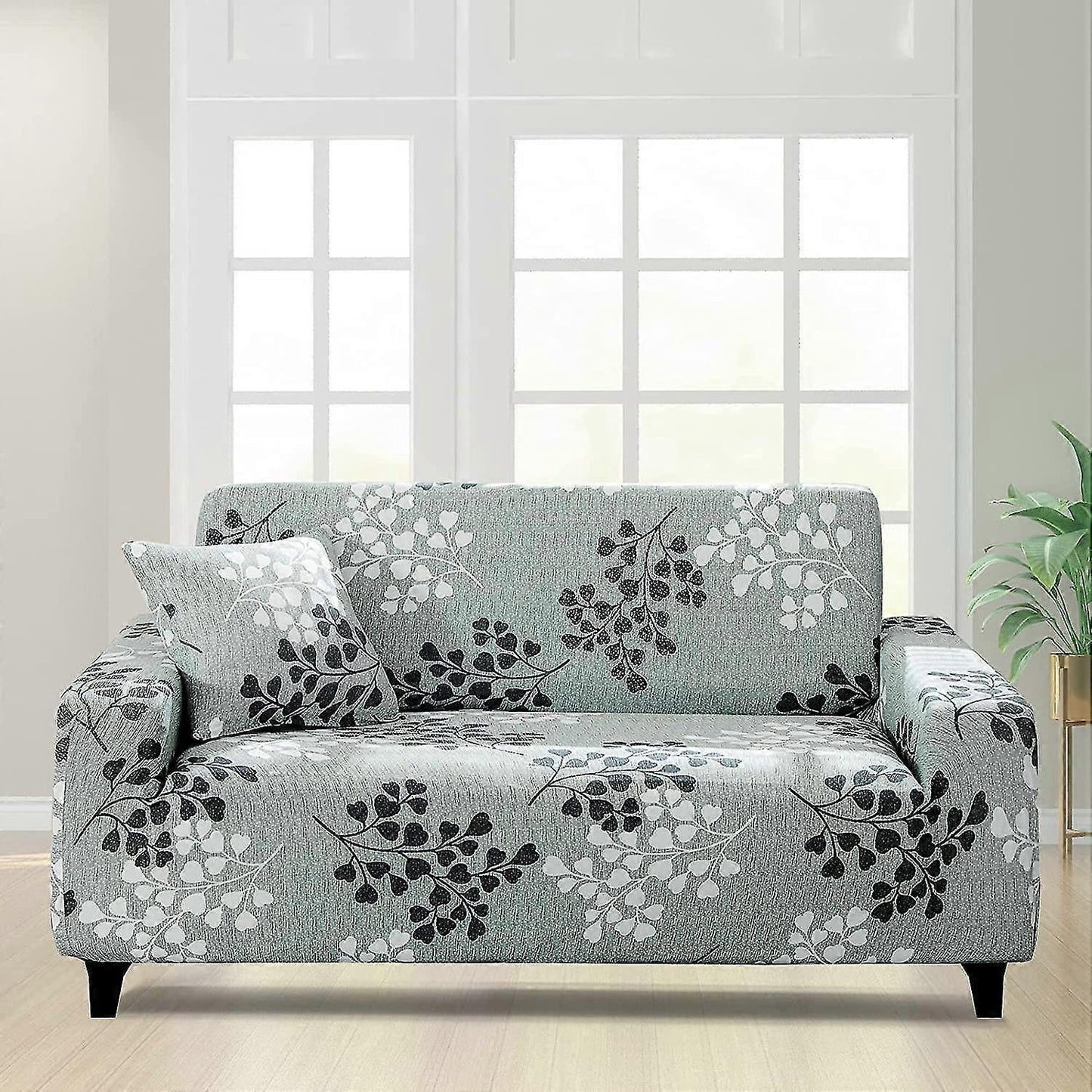 3 Seater Stretch Sofa Cover with Armrests Universal Fit 190-230cm V1263-JX-3533