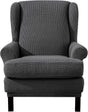 Stretch Armchair Sofa Cover Elastic Relax Fit Protector - Dark Gray V1263-JX-3536