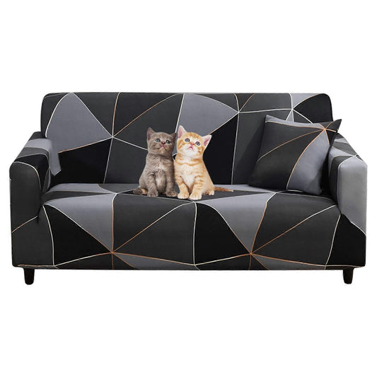 3 Seater Elastic Sofa Cover Stretch Couch Slipcover 190-230cm V1263-JX-3538