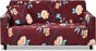 2 Seater Jacquard Elastic Sofa Cover Anti-Slip Stretch Slipcover V1263-JX-3539