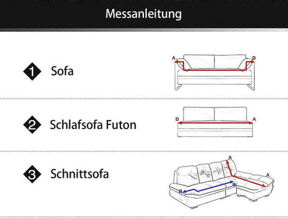 2 Seater Jacquard Elastic Sofa Cover Anti-Slip Stretch Slipcover V1263-JX-3540