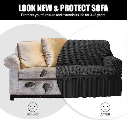 Elastic Non-Slip Sofa Cover Stretch Slipcover Couch Protector V1263-JX-3548