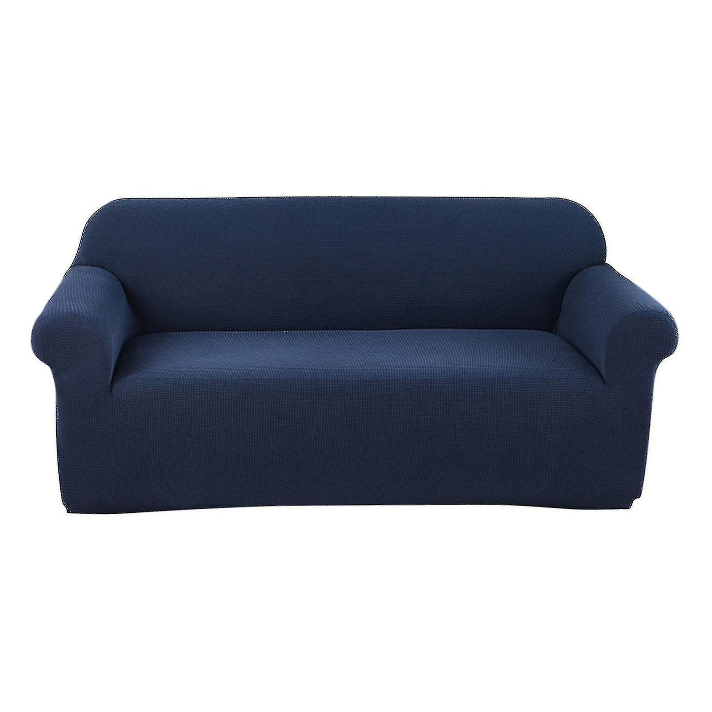 2 Seater Sofa Cushion Cover Sofa Towel Cloth Sofa Slipcover - Dark Blue V1263-JX-3552