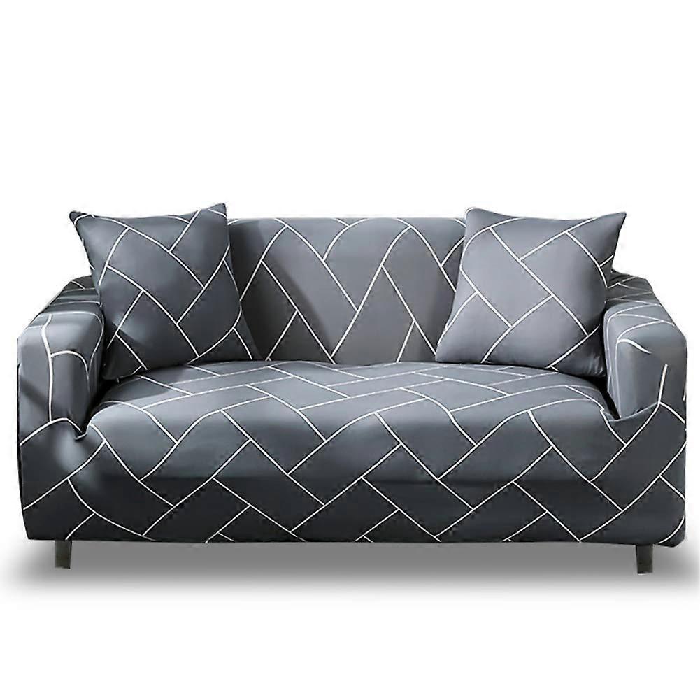 Stretch Sofa Cover 2 Seater with Armrests 110-160cm V1263-JX-3563