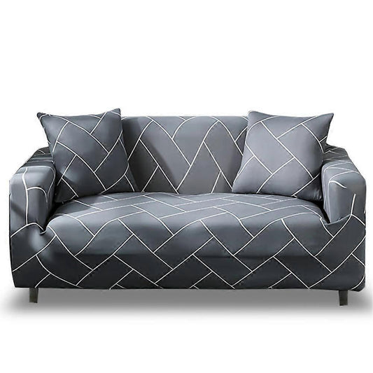 Stretch Sofa Cover 2 Seater with Armrests 110-160cm V1263-JX-3563