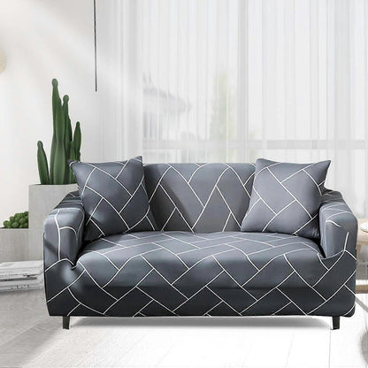 Stretch Sofa Cover 2 Seater with Armrests 110-160cm V1263-JX-3563