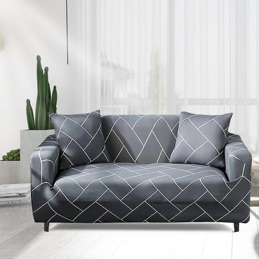 Stretch Sofa Cover 2 Seater with Armrests 110-160cm V1263-JX-3563
