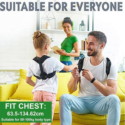 Posture Corrector Brace for Men & Women - Improve Posture & Alignment V1263-JX-3565