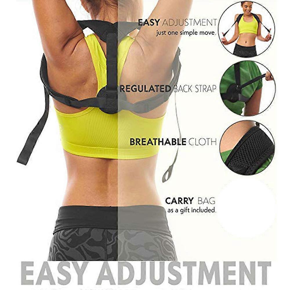 Posture Corrector Brace for Men & Women - Improve Posture & Alignment V1263-JX-3565