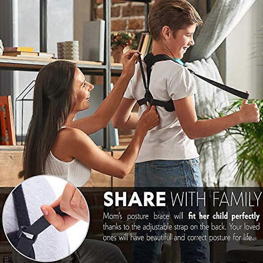 Posture Corrector Brace for Men & Women - Improve Posture & Alignment V1263-JX-3565
