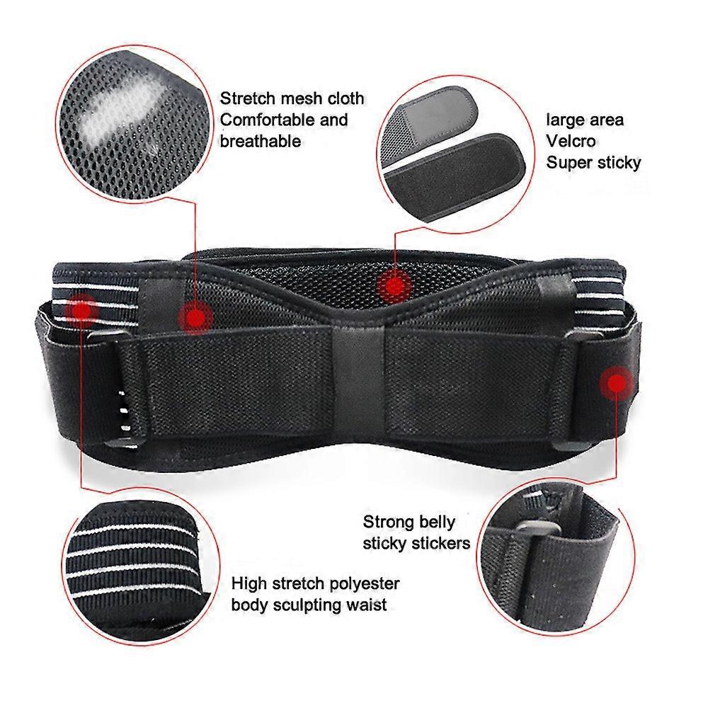 Snatch Bandage Waist Trainer Wrap - Adjustable Invisible Tummy Wrap V1263-JX-3567