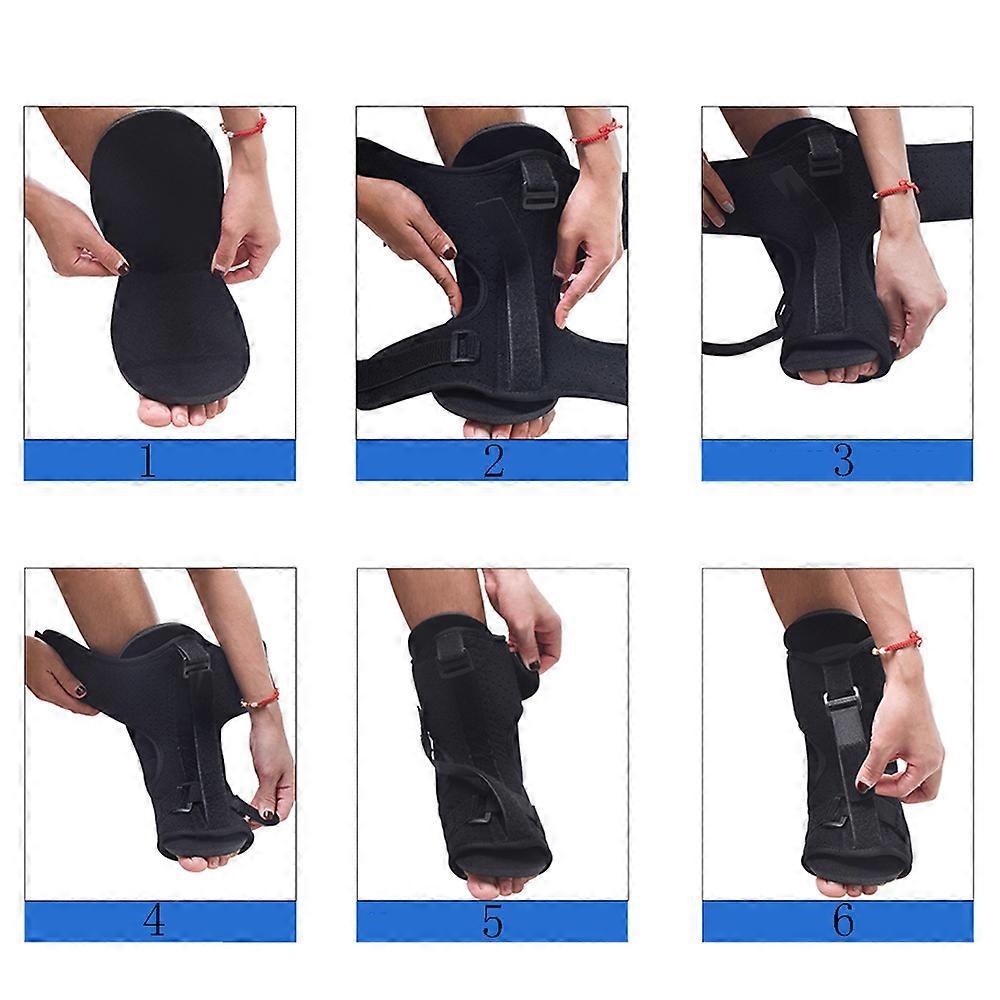 Plantar Fasciitis Night Splint - Adjustable Brace for Heel & Foot Pain Relief V1263-JX-3568