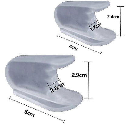 Silicone Toe Separators - Gel Toe Spacers for Overlapping Toes & Alignment V1263-JX-3570