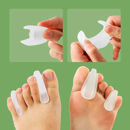 Silicone Toe Separators - Gel Toe Spacers for Overlapping Toes & Alignment V1263-JX-3570