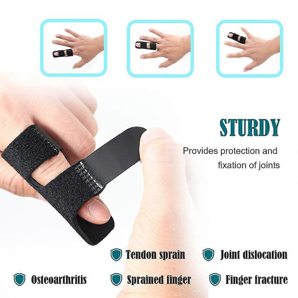 4pcs Trigger Finger Splints - Brace for Broken Finger, Arthritis & Pain Relief V1263-JX-3575