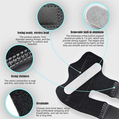 4pcs Trigger Finger Splints - Brace for Broken Finger, Arthritis & Pain Relief V1263-JX-3575