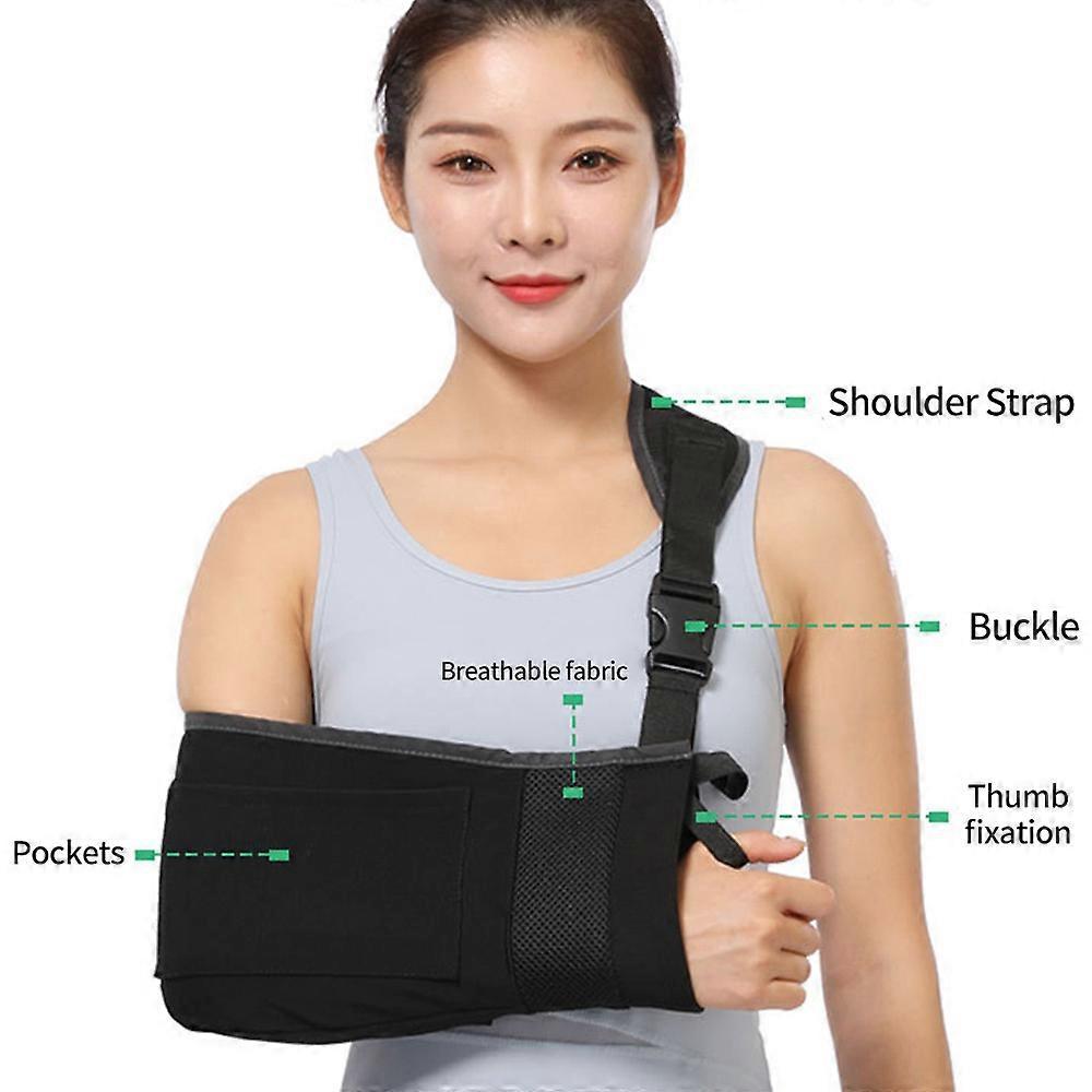 Forearm Arm Sling - Wrist Fracture Fixation Belt with Breathable Fabric V1263-JX-3578
