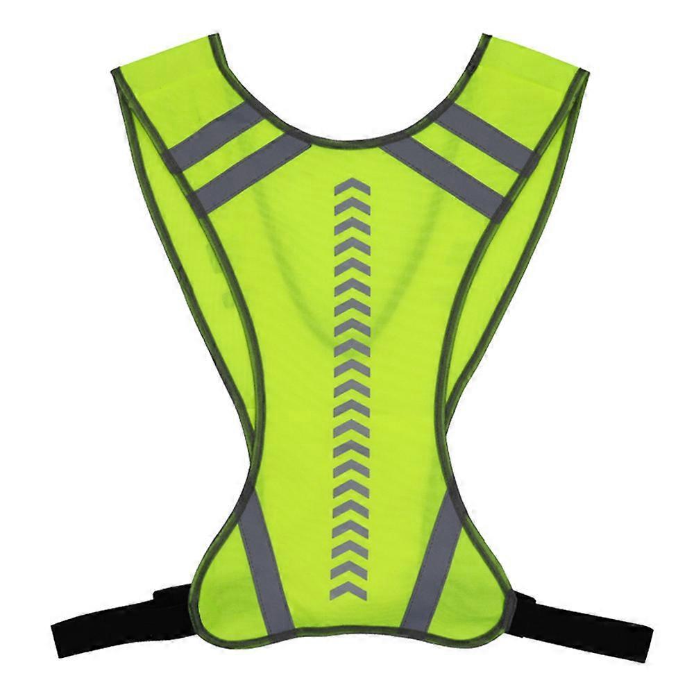 Reflective Running Vest with Pocket - High Visibility Gear for All Ages V1263-JX-3580