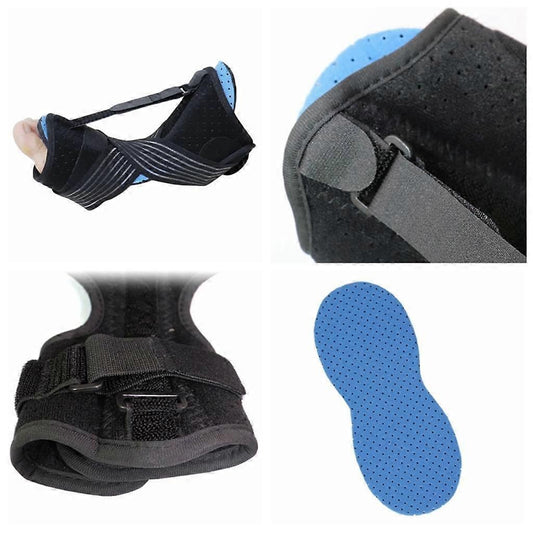 Plantar Fasciitis Night Splint with Massage Ball - Foot Pain Relief Bandage V1263-JX-3581
