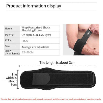 Elbow Strap for Tennis & Golf - Pain Relief Support for Men & Women V1263-JX-3585