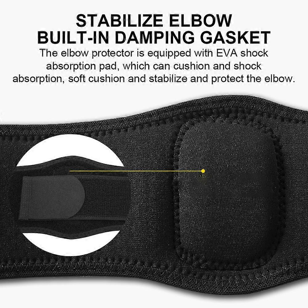 Elbow Strap for Tennis & Golf - Pain Relief Support for Men & Women V1263-JX-3585