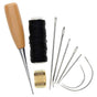 Sewing Awl Set - Leather Craft Stitching Tools for DIY Shoe Repair & Leather Projects V1263-JX-3587