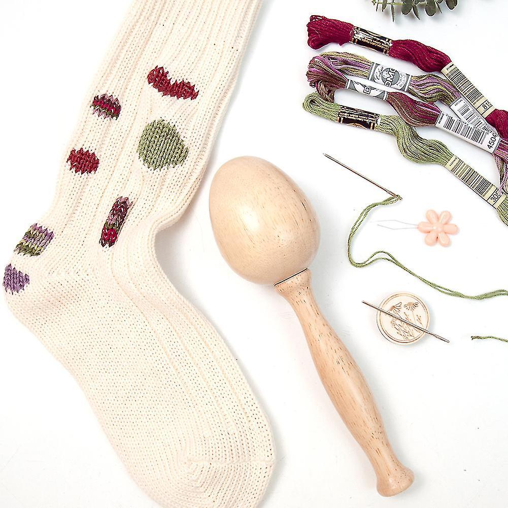 Egg-Shaped Sewing Kit - Knitting & Embroidery Hand Tools for Patchwork Craft V1263-JX-3589