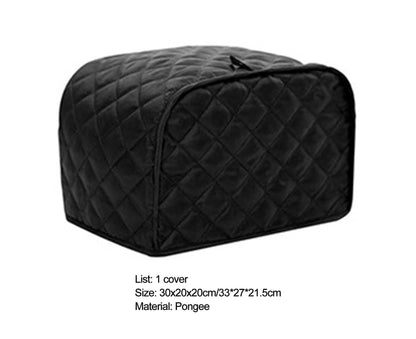 Toaster Cover Fine Stitching Poly Pongee Two Slice-Wine Red L V1263-JX-359