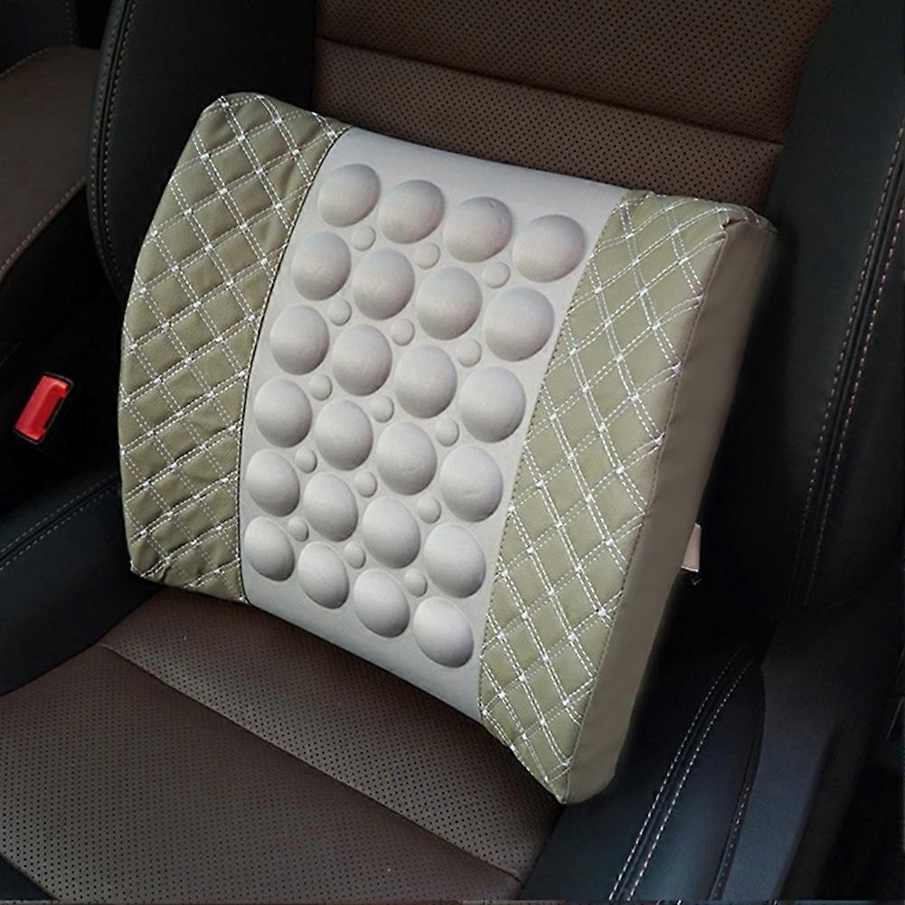 Electric Massage Car Cushion - Lumbar Pad for Vehicle Seat Back Support V1263-JX-3596