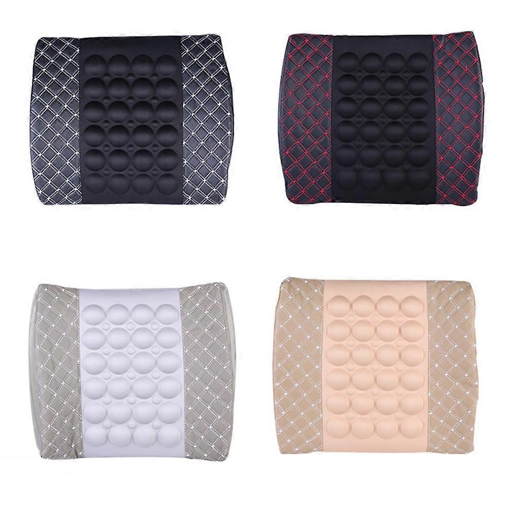 Electric Massage Car Cushion - Lumbar Pad for Vehicle Seat Back Support V1263-JX-3596