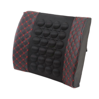 Electric Massage Car Cushion - Lumbar Pad for Vehicle Seat Back Support V1263-JX-3596