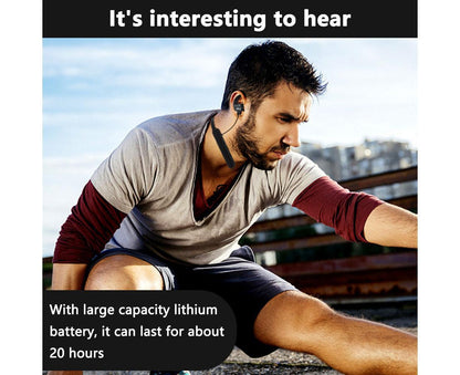 Bluetooth Headphones Neckband 20Hrs Playtime V5.0 Wireless Headset V1263-JX-36