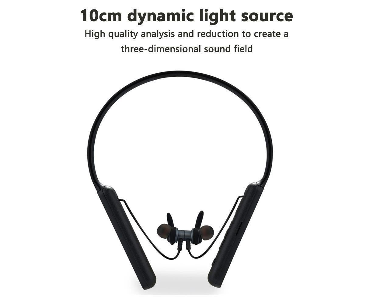Bluetooth Headphones Neckband 20Hrs Playtime V5.0 Wireless Headset V1263-JX-36