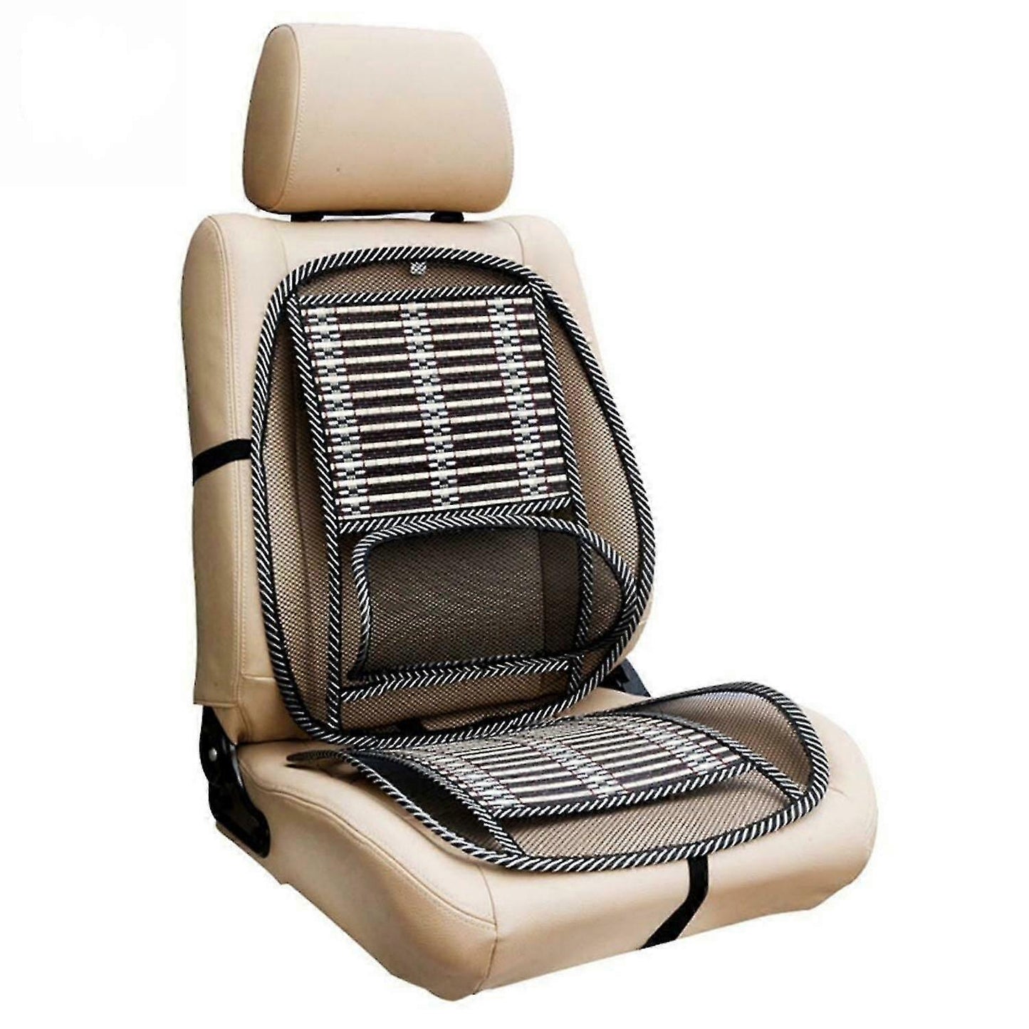 Breathable Lumbar vehicle seat Cushion - Back Support Pad for Driving Comfort V1263-JX-3601